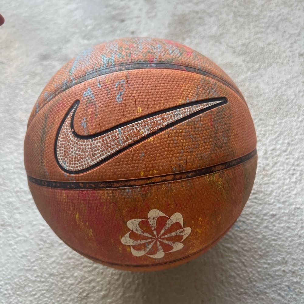Nike Multicolor Basketball with Unique Design